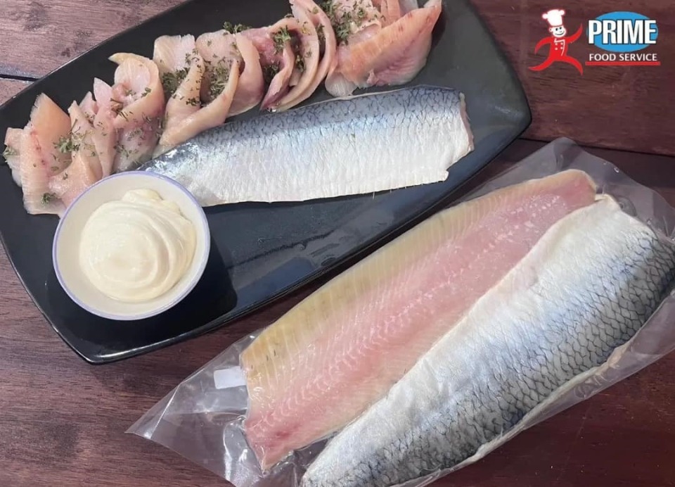 Smoked herring kippers x 2 in a pac 150g e at Prime Food Service, Thailand