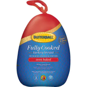 Butterball USA Turkey Breast (Bone in, Fully Cooked, 1.8 kilo – 3.2 kilo