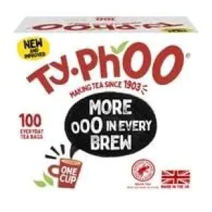 TyPhoo One Cup Tea Bags x 100