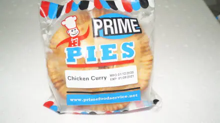 Chicken Curry Pie