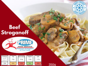 Beef Stroganoff by Prime Food Service