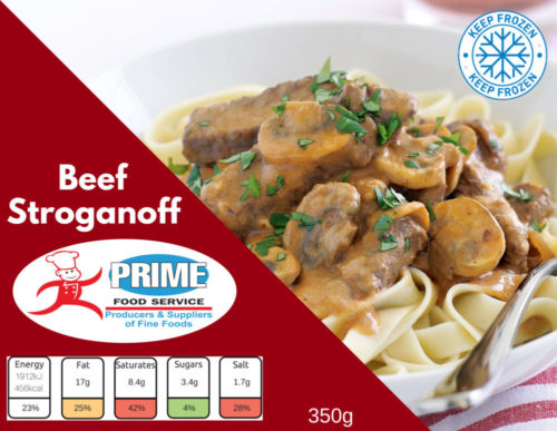 Beef Stroganoff by Prime Food Service