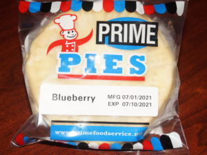 Blueberry Pie by Prime Food Service