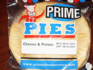 Cheese & Potato Pie by Prime Food Service