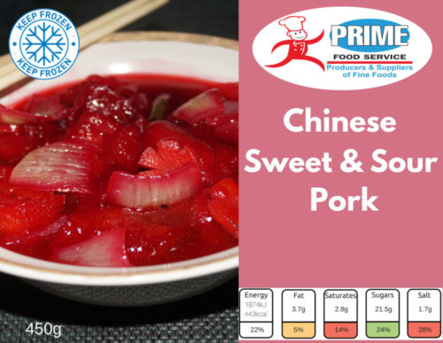 Chinese Sweet & Sour Chicken by Prime Food Service