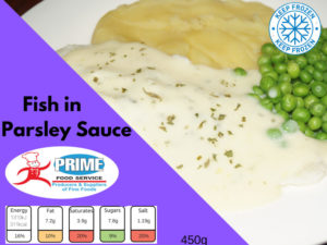 Fish In Parsley Sauce by Prime Food Service