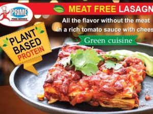 Lasagna plant-based by Prime Food Service