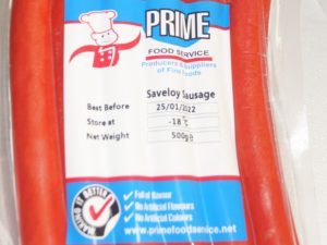 Saveloy Sausage by Prime Food Service