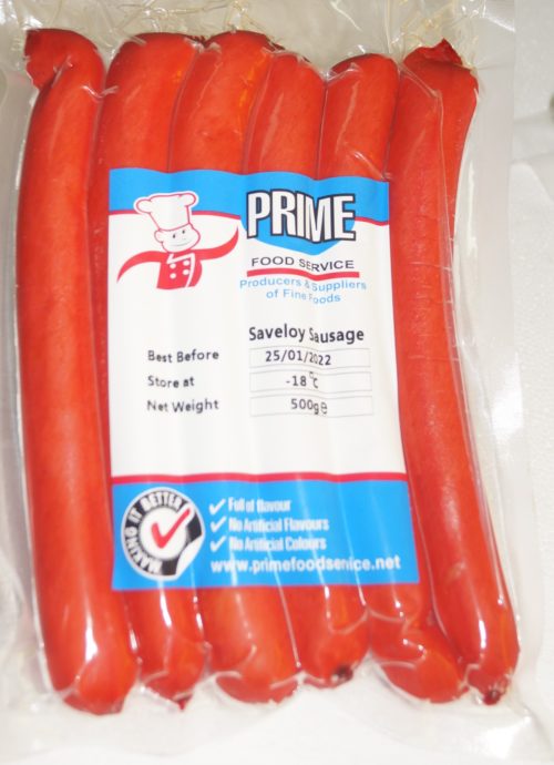 Saveloy Sausage by Prime Food Service