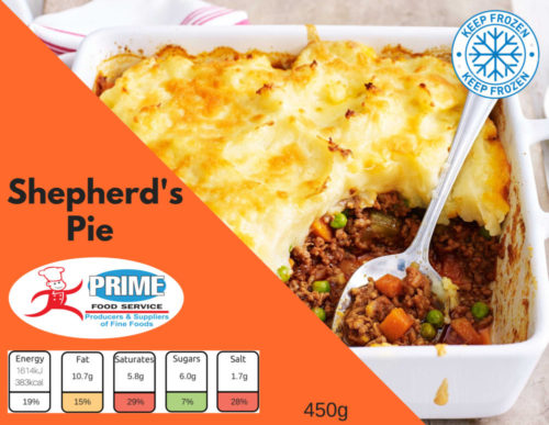 Shepherd's Pie by Prime Food Service