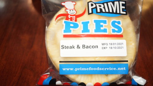 Steak & Bacon Pie by Prime Food Service