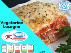Vegetarian Lasagna by Prime Food Service