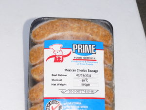 Mexican chorizo sausage by Prime Food Service