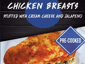 chicken breast stuffed with cheese and jalapeño by Prime Food Service