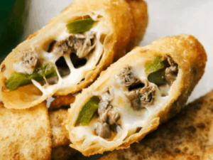 Philly Cheesesteak egg rolls by Prime Food Service